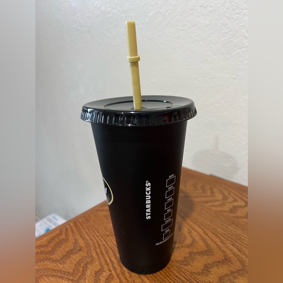 Starbucks CU University of Colorado Reusable Cold Tumbler 4 cups w/lids 2 straw - Picture 4 of 9